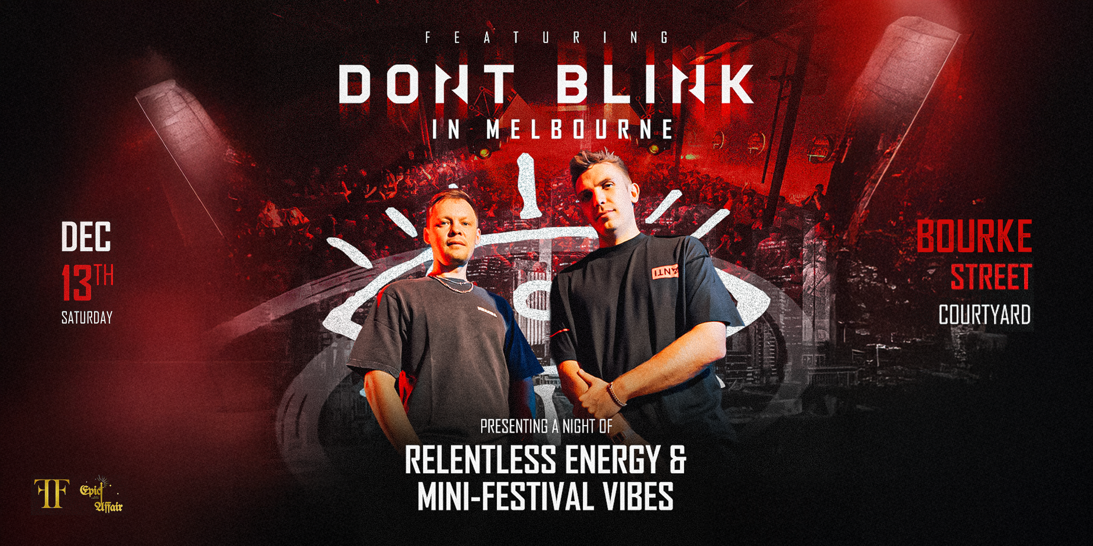 MELBOURNE! Prepare for a massive night! 🚨
